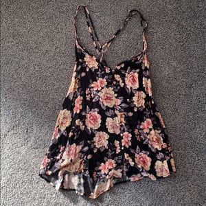American Eagle Floral Tank